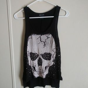 Wet Seal Skull Top